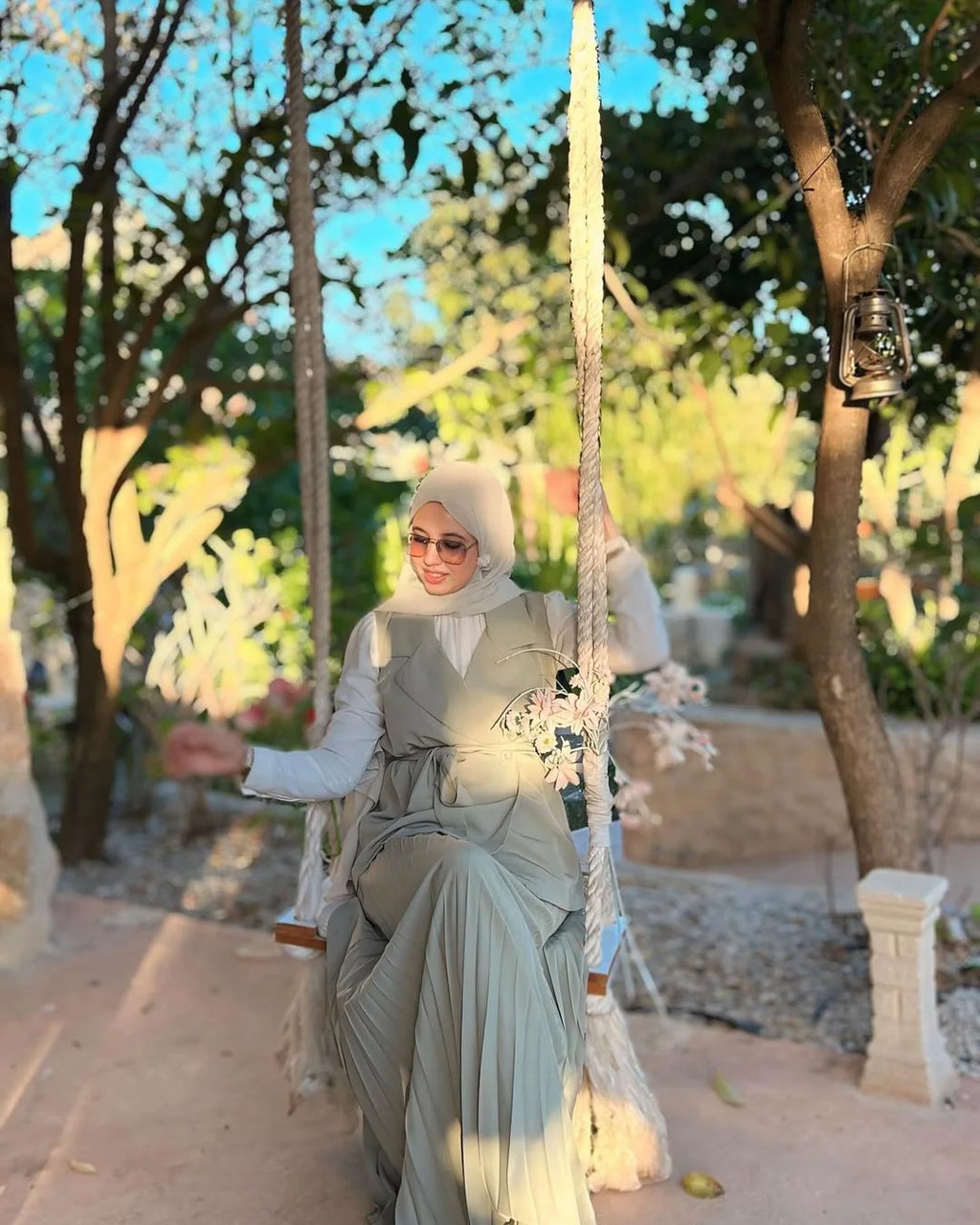 Ensemble Eya vert — Amenti Collection