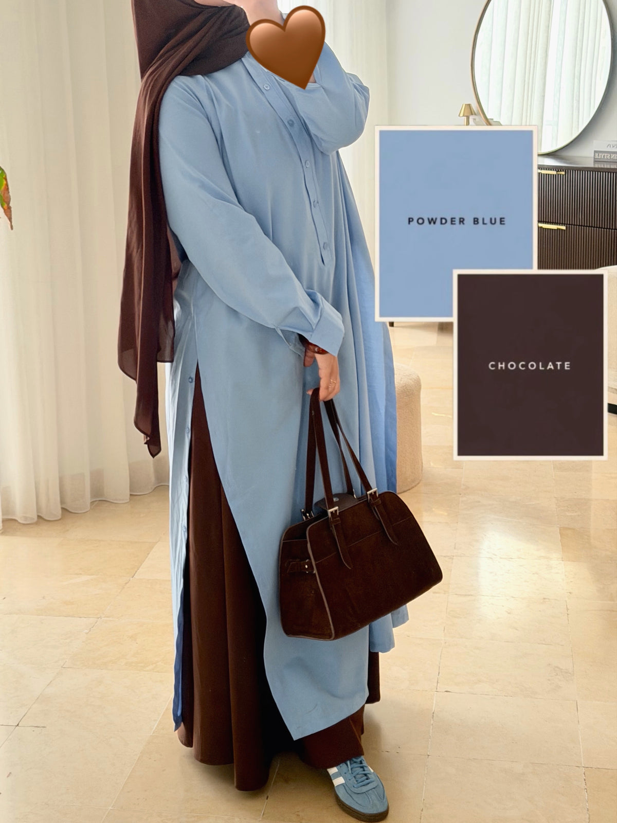 Robe-Chemise 2-en-1 !