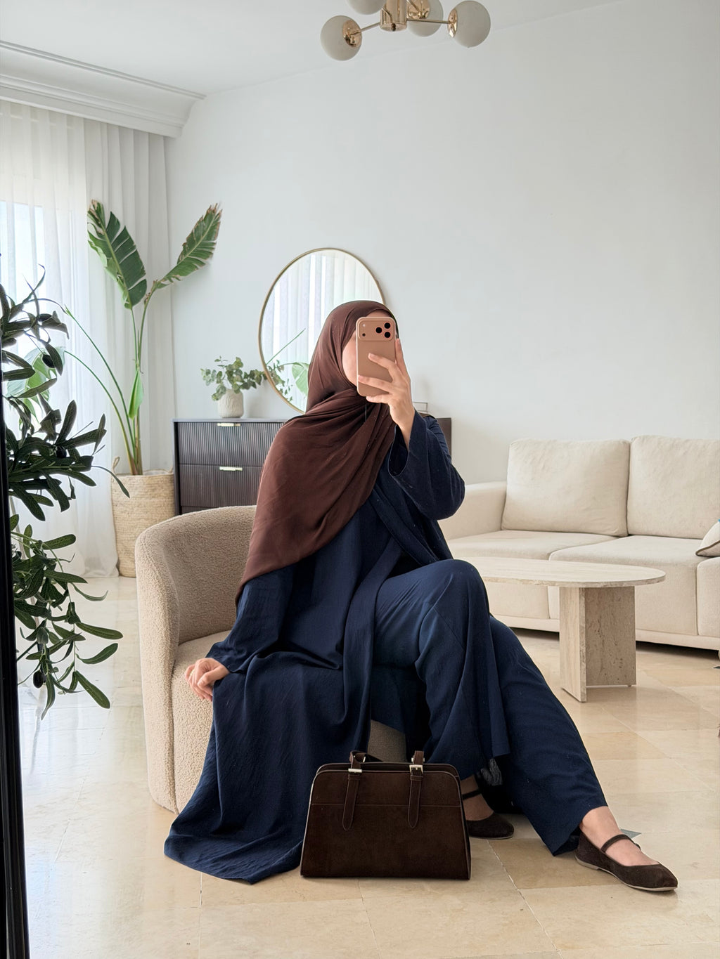 Set Amana Navy - vue assise