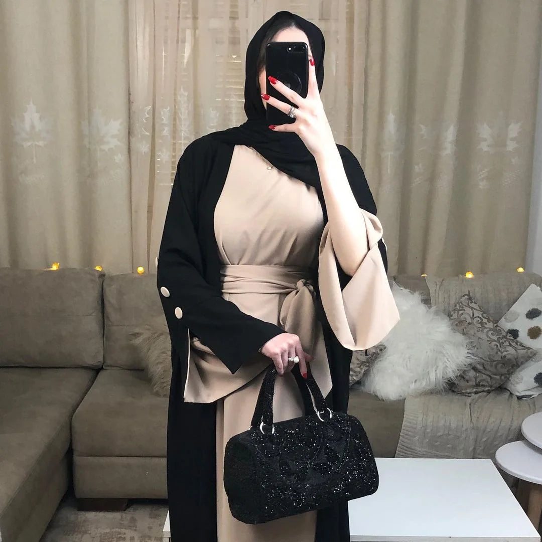 Abaya Haifa Noir — Amenti Collection