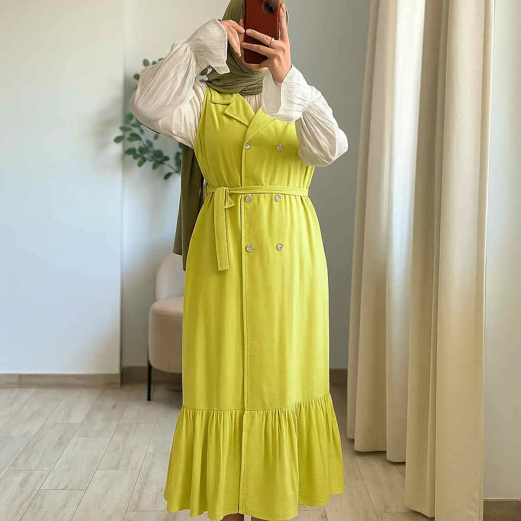 Robe Lime — Amenti Collection